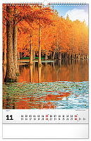 NOTIQUE Nástenný kalendár Stromy 2027, 33 x 46 cm 11