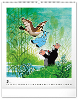 NOTIQUE Nástenný kalendár Krtko 2027, 48 x 56 cm 3