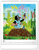 NOTIQUE Nástenný kalendár Krtko 2027, 48 x 56 cm 9