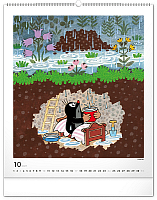 NOTIQUE Nástenný kalendár Krtko 2027, 48 x 56 cm 10