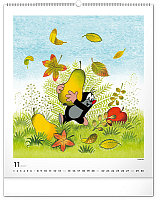 NOTIQUE Nástenný kalendár Krtko 2027, 48 x 56 cm 11