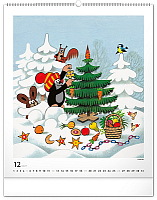 NOTIQUE Nástenný kalendár Krtko 2027, 48 x 56 cm 12