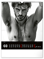 Nástenný kalendár Men 2027, 30 x 34 cm 3