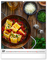 NOTIQUE Nástenný kalendár Gourmet 2027, 48 x 56 cm 7