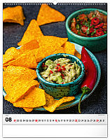 NOTIQUE Nástenný kalendár Gourmet 2027, 48 x 56 cm 8
