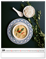 NOTIQUE Nástenný kalendár Gourmet 2027, 48 x 56 cm 9