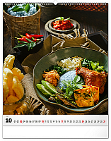 NOTIQUE Nástenný kalendár Gourmet 2027, 48 x 56 cm 10