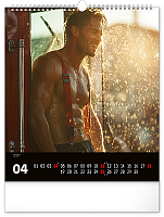 Nástenný kalendár Dreamy Firefighters 2027, 30 x 34 cm 4