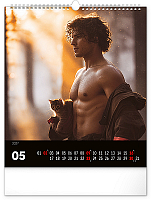 Nástenný kalendár Dreamy Firefighters 2027, 30 x 34 cm 5