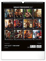 Nástenný kalendár Dreamy Firefighters 2027, 30 x 34 cm 13