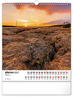 NOTIQUE Nástenný kalendár Krkonoše CZ 2027, 30 x 34 cm 3
