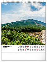 NOTIQUE Nástenný kalendár Krkonoše CZ 2027, 30 x 34 cm 6