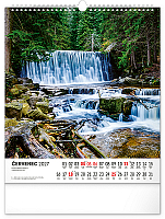 NOTIQUE Nástenný kalendár Krkonoše CZ 2027, 30 x 34 cm 7