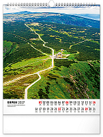 NOTIQUE Nástenný kalendár Krkonoše CZ 2027, 30 x 34 cm 8