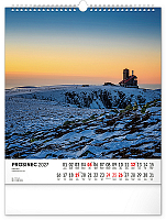 NOTIQUE Nástenný kalendár Krkonoše CZ 2027, 30 x 34 cm 12