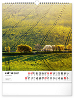 NOTIQUE Nástenný kalendár Potulky moravskou krajinou CZ 2027, 30 x 34 cm 5