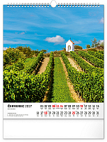 NOTIQUE Nástenný kalendár Potulky moravskou krajinou CZ 2027, 30 x 34 cm 7