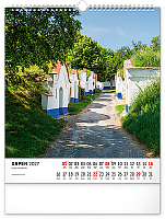 NOTIQUE Nástenný kalendár Potulky moravskou krajinou CZ 2027, 30 x 34 cm 8