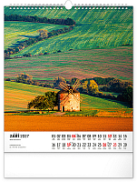 NOTIQUE Nástenný kalendár Potulky moravskou krajinou CZ 2027, 30 x 34 cm 9
