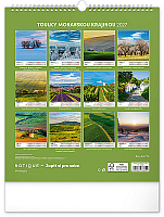 NOTIQUE Nástenný kalendár Potulky moravskou krajinou CZ 2027, 30 x 34 cm 13