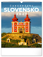 NOTIQUE Nástenný kalendár Čarokrásne Slovensko 2027, 30 x 34 cm