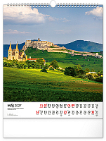NOTIQUE Nástenný kalendár Čarokrásne Slovensko 2027, 30 x 34 cm 5