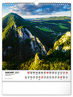 NOTIQUE Nástenný kalendár Čarokrásne Slovensko 2027, 30 x 34 cm 8