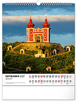 NOTIQUE Nástenný kalendár Čarokrásne Slovensko 2027, 30 x 34 cm 9