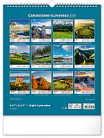 NOTIQUE Nástenný kalendár Čarokrásne Slovensko 2027, 30 x 34 cm 13