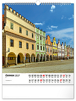 NOTIQUE Nástenný kalendár Česká republika CZ 2027, 30 x 34 cm 6