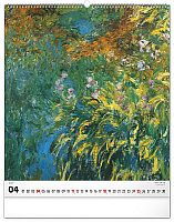 NOTIQUE Nástenný kalendár Claude Monet 2027, 48 x 56 cm 4