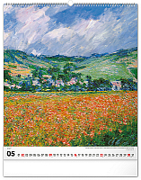 NOTIQUE Nástenný kalendár Claude Monet 2027, 48 x 56 cm 5