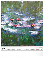 NOTIQUE Nástenný kalendár Claude Monet 2027, 48 x 56 cm 9
