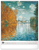 NOTIQUE Nástenný kalendár Claude Monet 2027, 48 x 56 cm 10