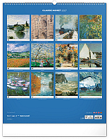 NOTIQUE Nástenný kalendár Claude Monet 2027, 48 x 56 cm 13
