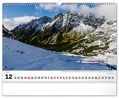 NOTIQUE Nástenný kalendár Magické Tatry 2027, 48 x 33 cm 12
