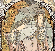 Kalendár Alfons Mucha - viazanka 11