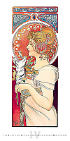 Kalendár Alfons Mucha 4