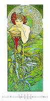 Kalendár Alfons Mucha 8