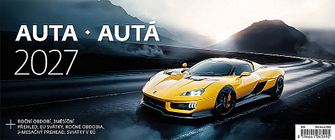 Kalendár Autá 2