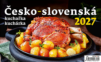 Kalendár Česko-slovenská kuchařka/kuchárka 2