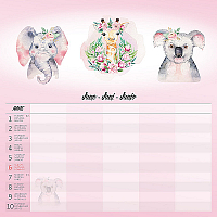 Kalendár Family Planner 6