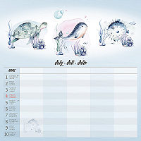 Kalendár Family Planner 7