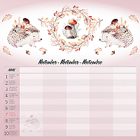 Kalendár Family Planner 11