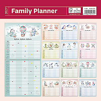 Kalendár Family Planner 14
