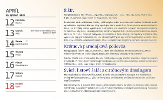 Kalendár Gazdinka 2