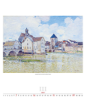 Kalendár Impressionism 3