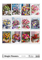 Kalendár Magic Flowers 14