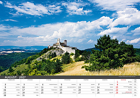Kalendár Malebné Slovensko 8