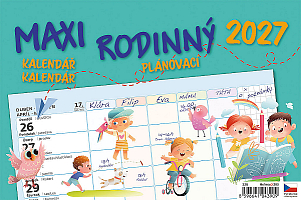 Maxi rodinný plánovací kalendár 2